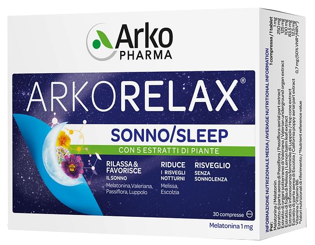 Arkorelax Sonno Compresse Acquista Con Spedizione Gratuita In