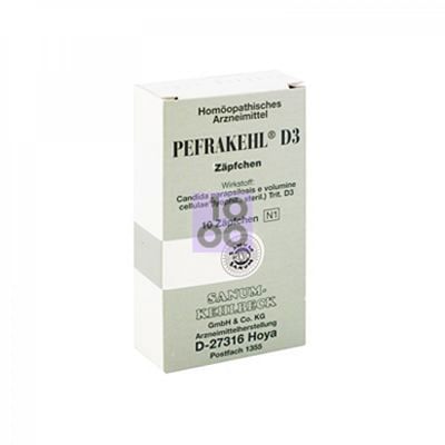 Pefrakehl D3 10 Supposte Sanum
