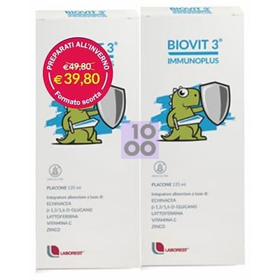 Biovit 3 Immunoplus Multipack 125 Ml X 2