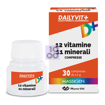 Dailyvit+ 12 Vitamine 11 Minerali 30 Compresse