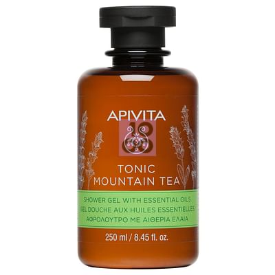 Apivita Tonic Mountain Tea Shower Gel 250 Ml/20