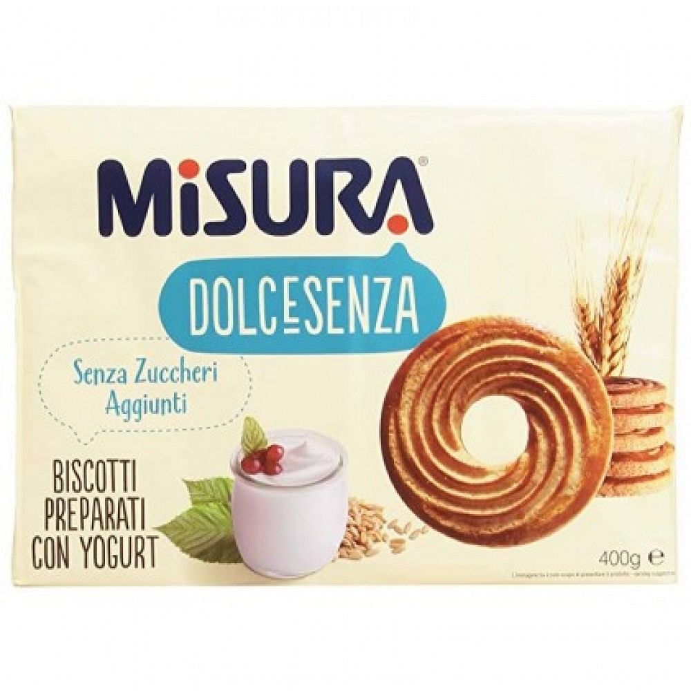 Biscotti Misura - Dolce Senza - Frolini allo Yogurt - Bis Biscotti Mon