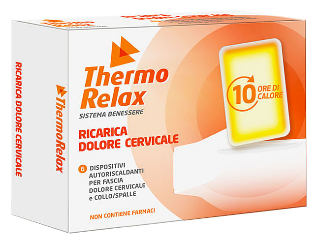 Thermorelax Ricarica Per Fascia Dolore Cervicale 6 Dispositivi  Autoriscaldanti
