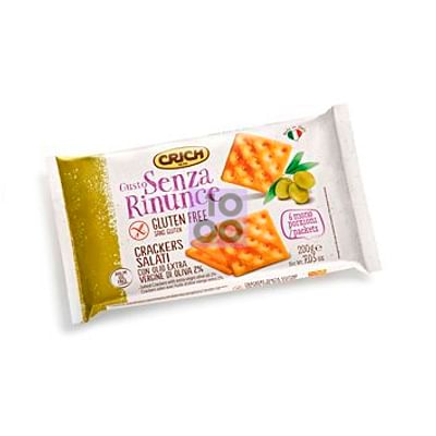Gusto Senza Rinunce Crackers Salati Con Olio Extravergine Di Oliva 2% 200 G