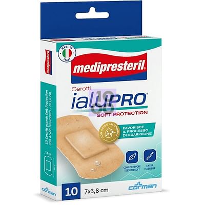 Medipresteril Cerotti Ialupro Soft Protection Super 7 X3,8 Cm 10 Pezzi