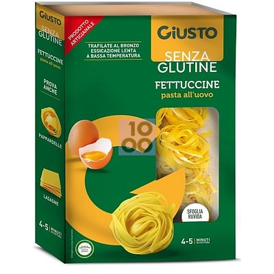 Giusto Senza Glutine Fettuccine All'uovo 250 G