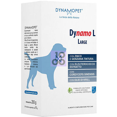 Dynamo L Large Cani 20 Bustine Da 10 G
