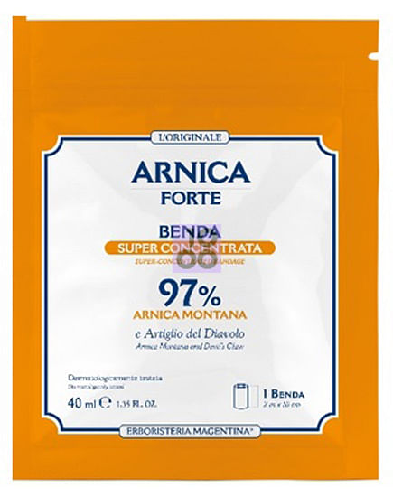 Erboristeria Magentina Arnica Forte Bende 97% 2 bustine