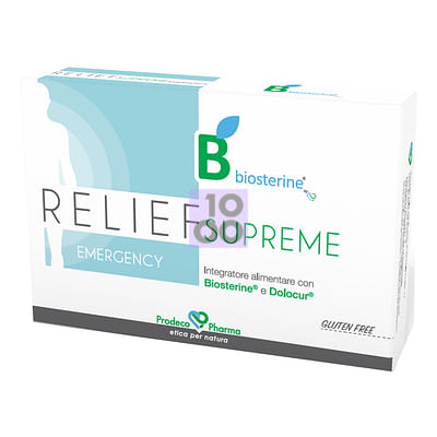 Biosterine Relief Supreme Emergency 12 Compresse