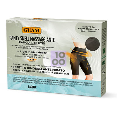 Guam Panty Snell Massaggiante Pancia E Glutei Xs S 38 40