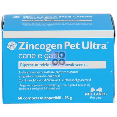 Zincogen Pet Ultra Blister 60 Compresse Appetibili