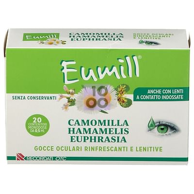 Eumill Gocce Oculari 20 Flaconcini Monodose 0,5 Ml