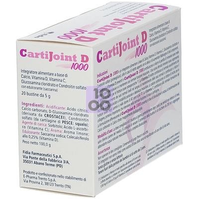 Cartijoint D 1000 20 Bustine 5 G