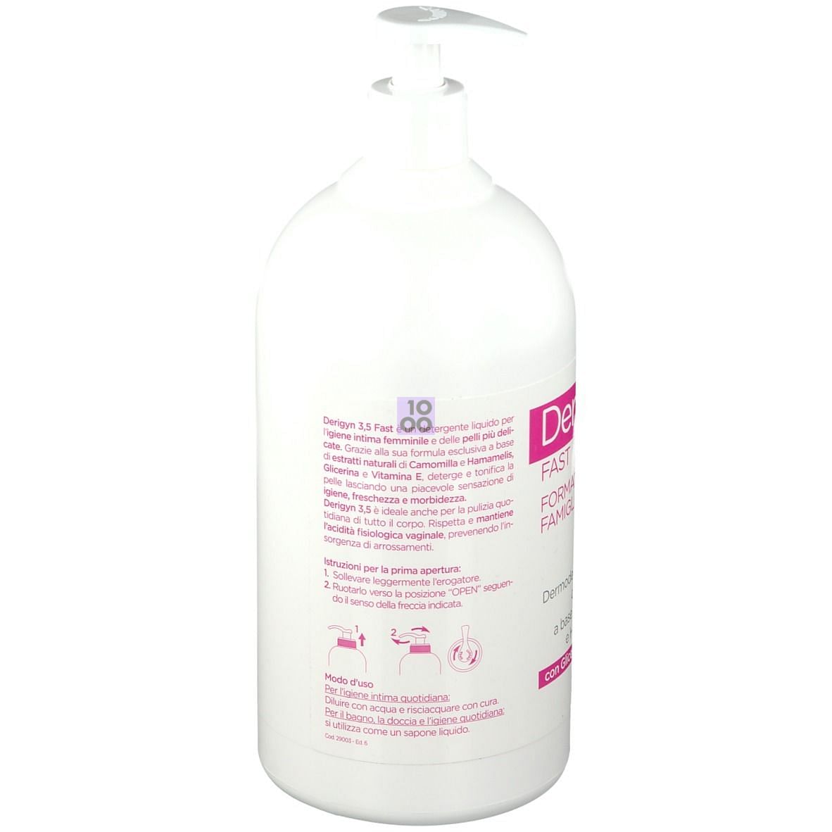 Derigyn Fast Detergente Intimo pH 3,5 500ml