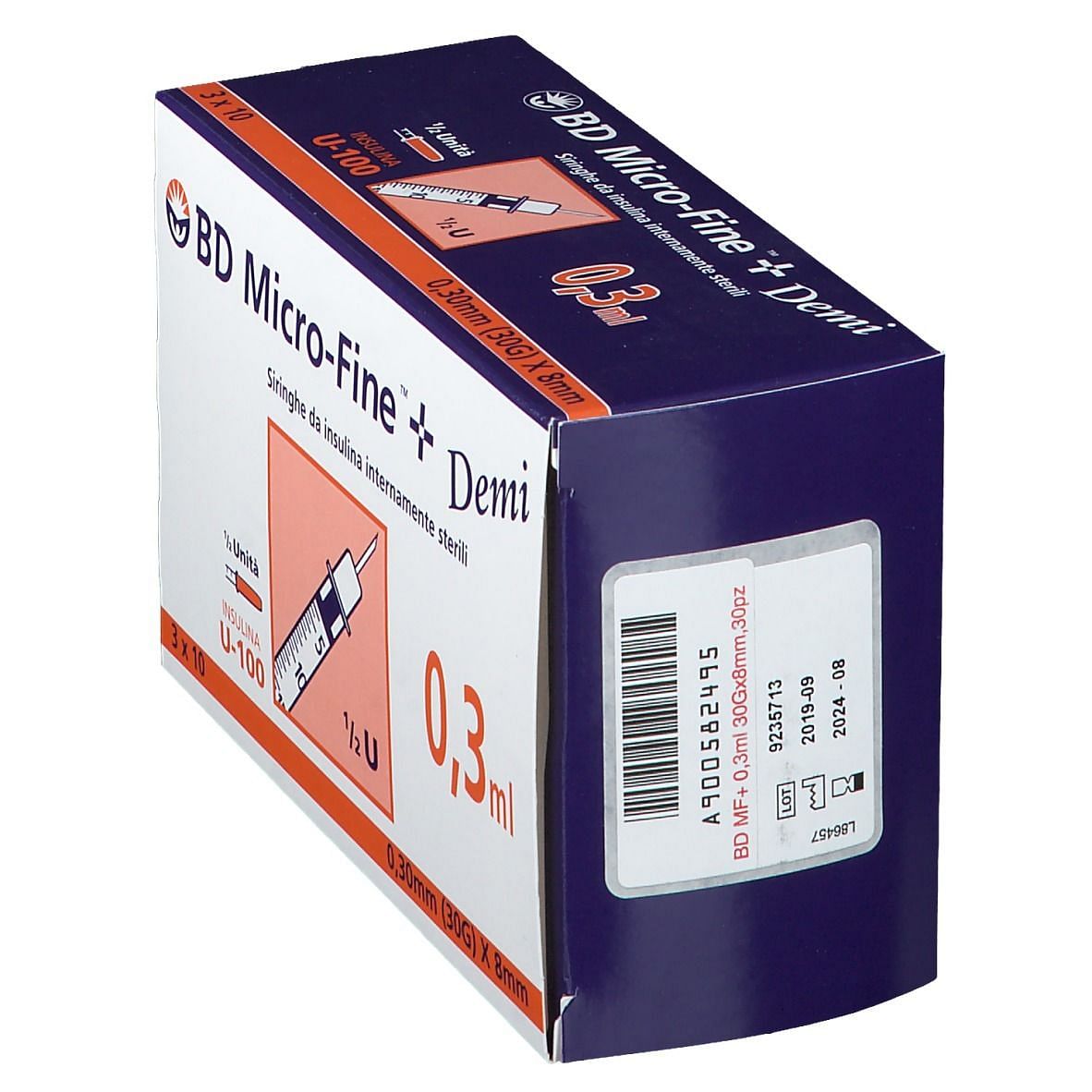 BD Micro-Fine Ago per Penna Somministrazione Insulina Gauge 30 100pz -  Farmacie Ravenna