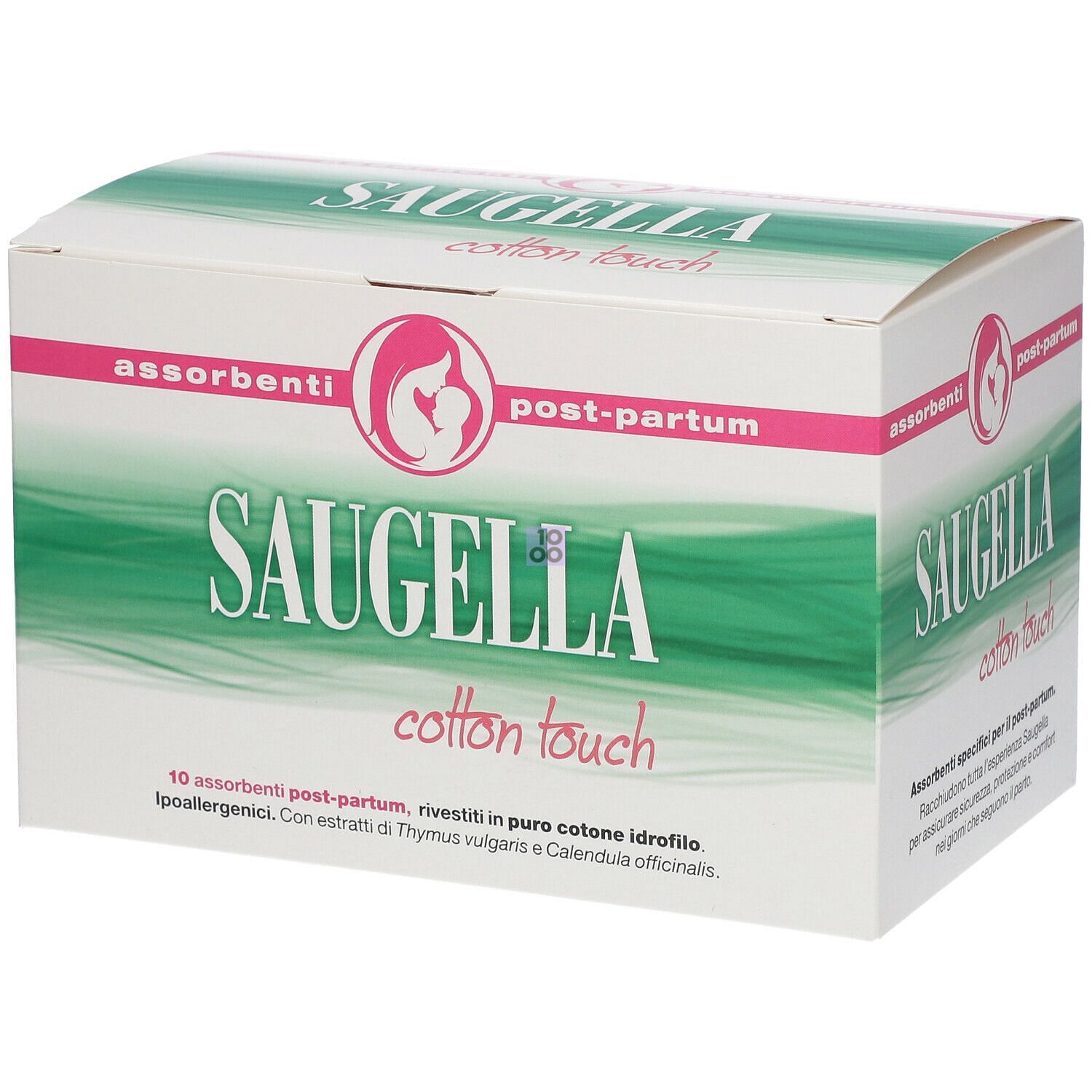 Saugella Serviettes Cotton Touch Maternité - Post accouchement