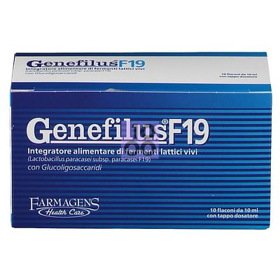 Genefilus F19 10 Flaconi Da 10 Ml