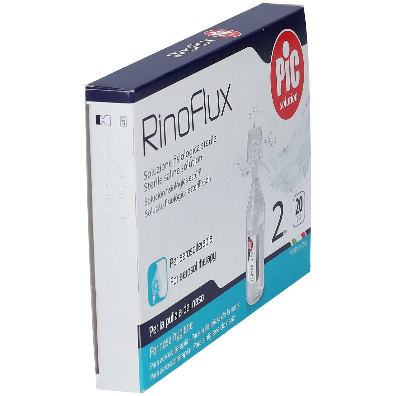 Rinoflux Soluzione fisiologica 20 Flaconcini 2ml