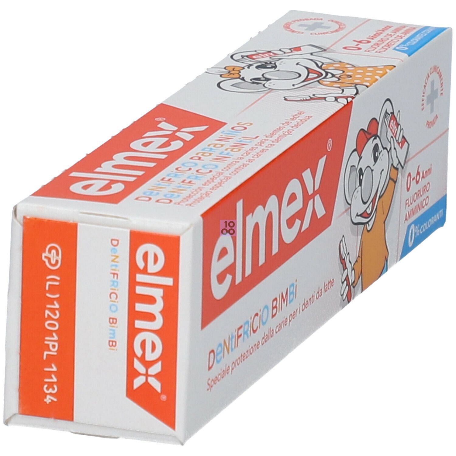 Elmex Bimbi Dentifricio 50 Ml: Utilizzo, effetti collaterali e prezzo