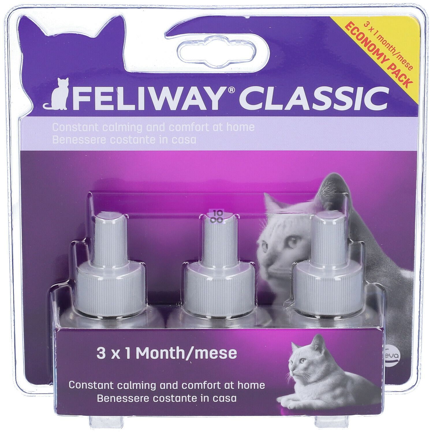 Feliway ricarica 30 giorni per diffusore benessere del gatto 48 ml