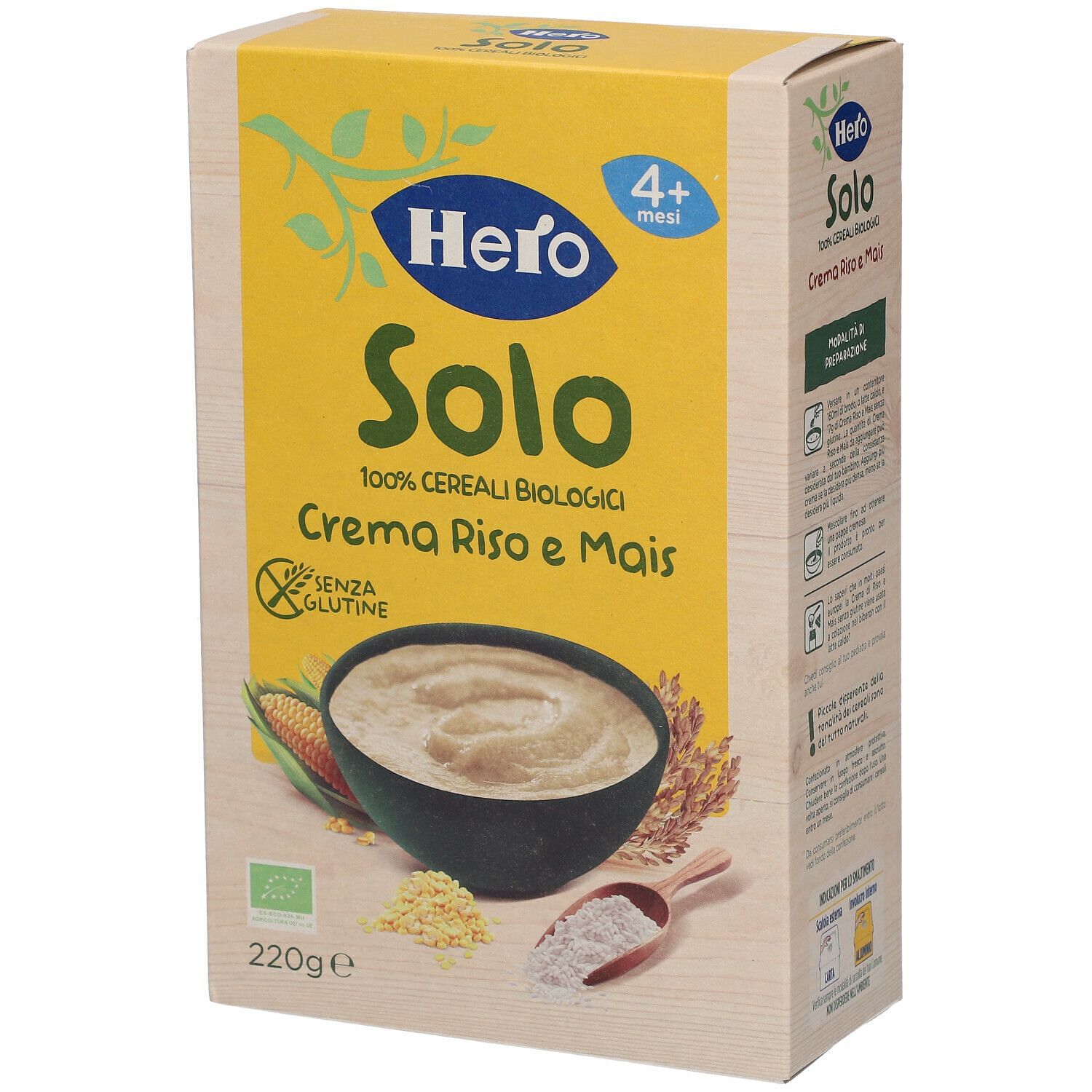 HERO SOLO SNACK CAROTA/MAIS40G