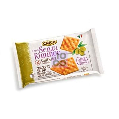 Gusto Senza Rinunce Crackers Salati Con Olio Extravergine Di Oliva 2% 200 G