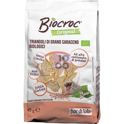 Biocroc Triangoli Di Grano Saraceno 40 G