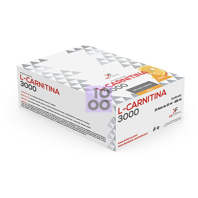 L Carnitina 3000 Mg 24 Flaconcini 25 Ml Arancia