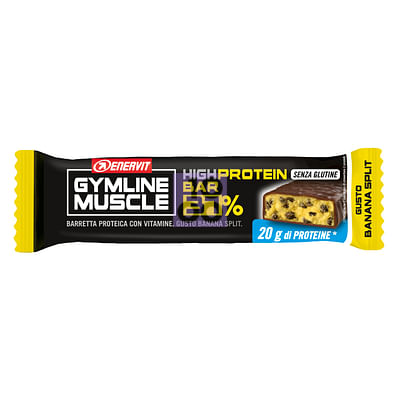 Gymline Muscle High Protein Bar 37% Banana Split 54 G