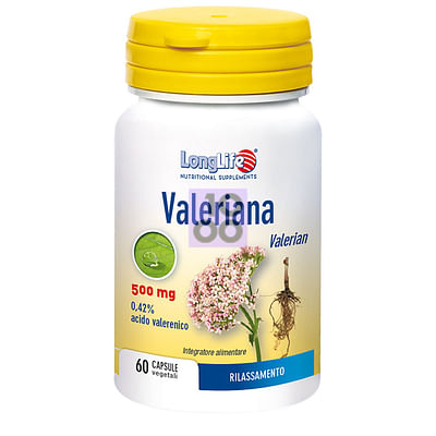 Longlife Valeriana 60 Capsule 500 Mg