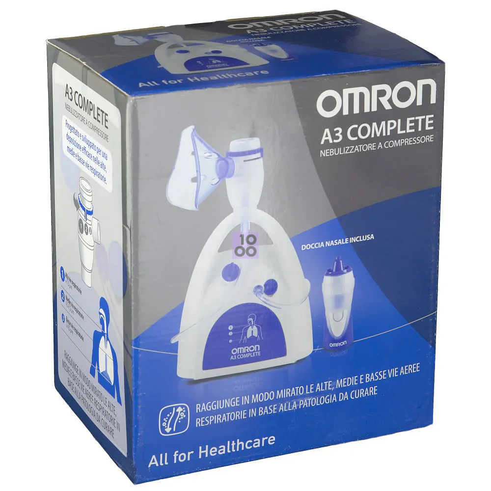 Corman Nebulizzatore Omron A3 Complete Con Doccia Nasale
