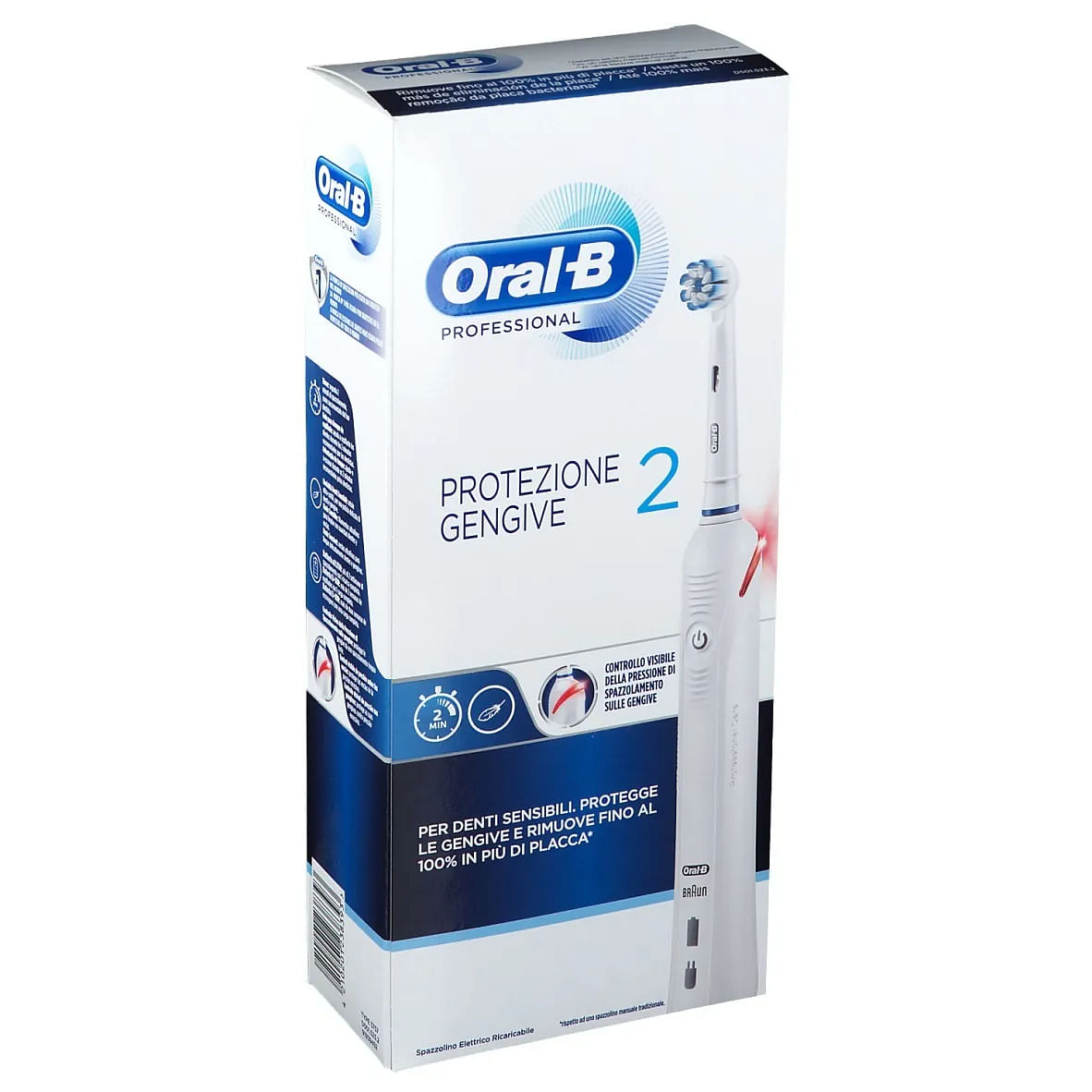 Oral-b Spazzolino Elettrico Power Pro 2 Protezione Gengive