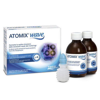 Atomix Vas Kit Per Igiene Funzionale Delle Vie Aeree Superiori