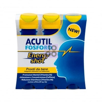 Acutil Fosforo Energy Shot 3 X 60 Ml