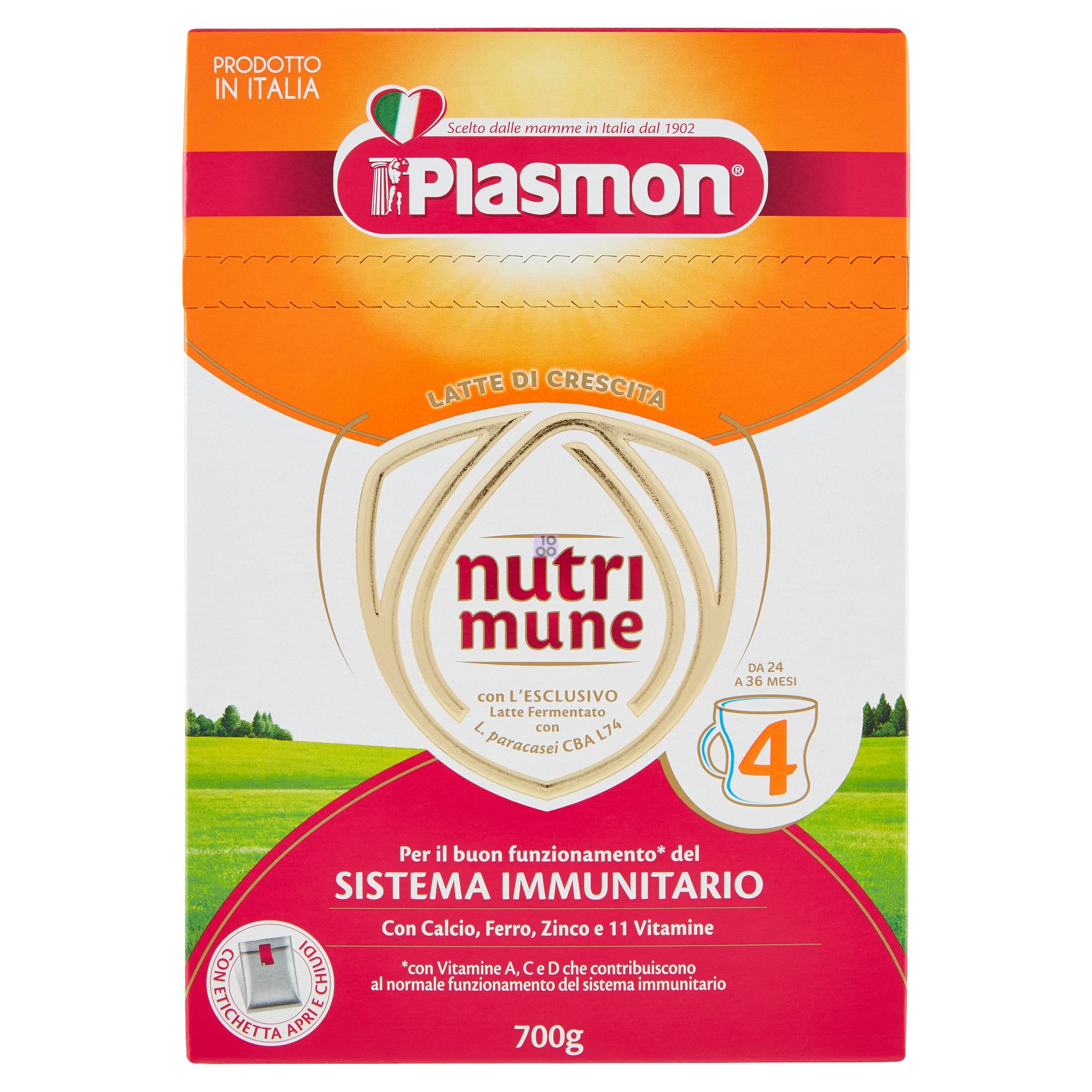 Plasmon Nutri Mune Latte Stage 4 Polvere 700 G
