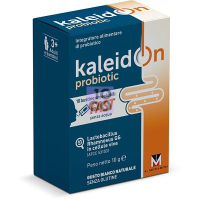 Kaleidon Probiotic Fast Bianco Naturale 10 Buste Orosolubili