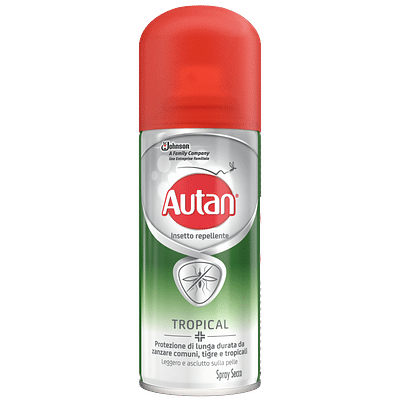 Autan Tropical Spray Secco 100 Ml