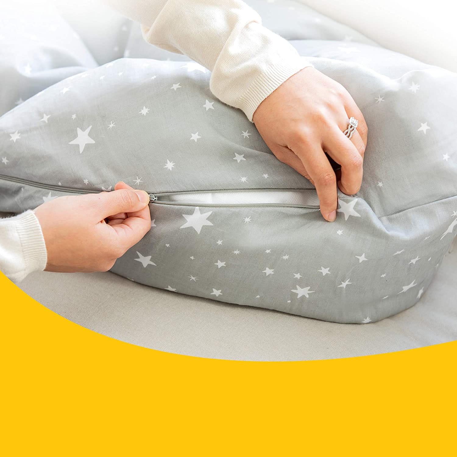 Cuscino Interno 50x60cm Poliestere - Ripieno Lavabile 40° Anallergico Per Divano E Letto - Foto 4