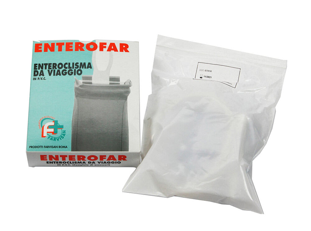 Enteroclisma da viaggio enterofar Acquista con spedizione gratuita in