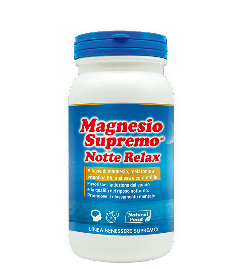 Magnesio supremo notte relax 150 g Acquista con spedizione gratuita in